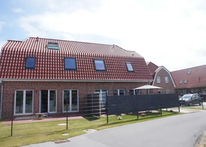 Doppelhaushaelfte Nordseewind 度假居 卡罗利嫩西尔